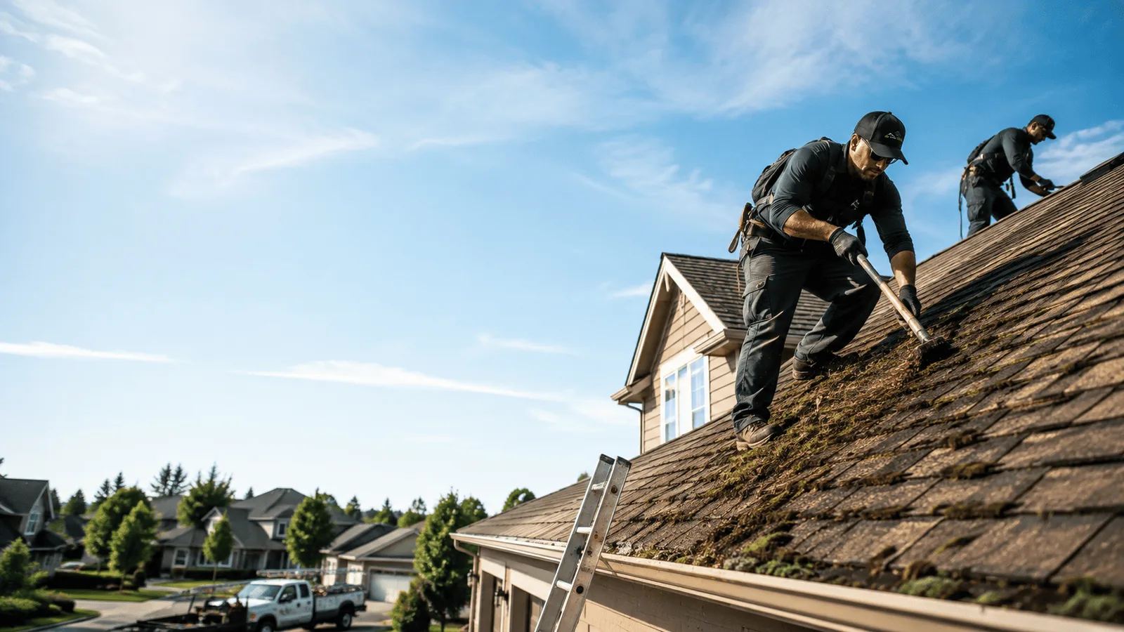 Roof Moss Removal in De Lancey, PA near me